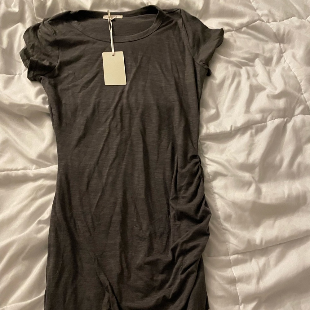Grey T-Shirt Dress
